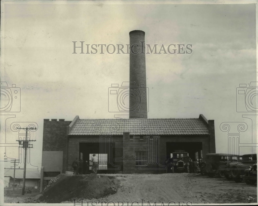 1931 Press Photo Lakewood Incinerator - Historic Images