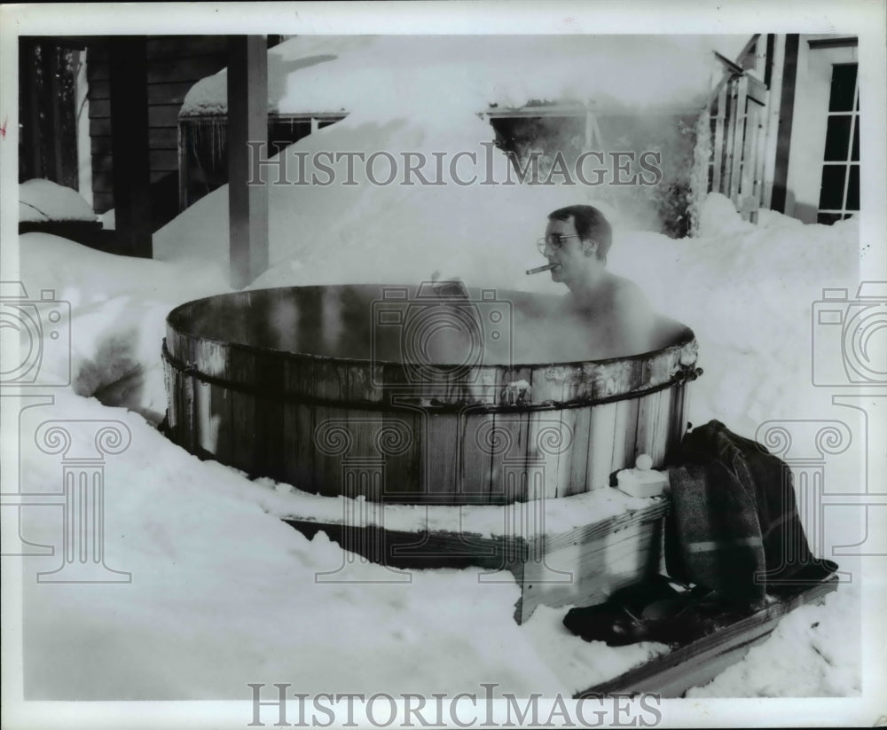 1979 Press Photo Hot Tub - Historic Images