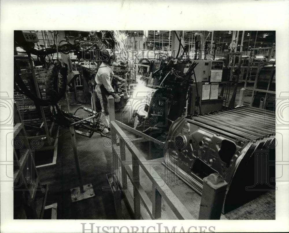 1983 Press Photo The Honda Marysville Plant - Historic Images