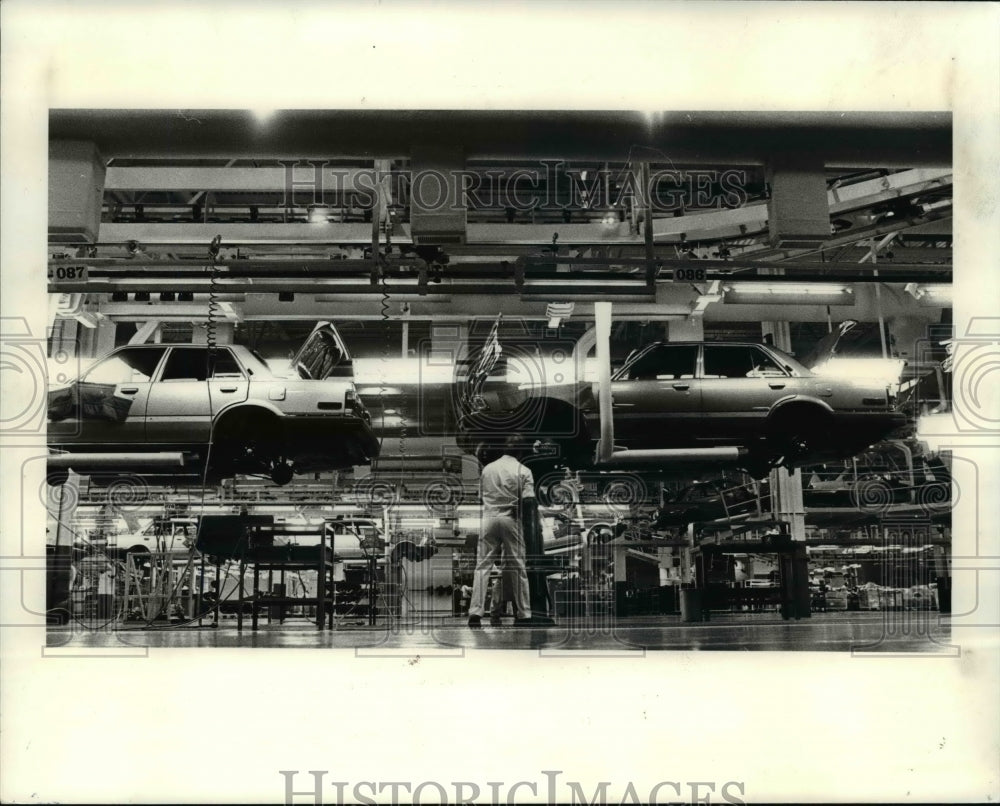 1986 Press Photo The Honda Marysville Plant - Historic Images