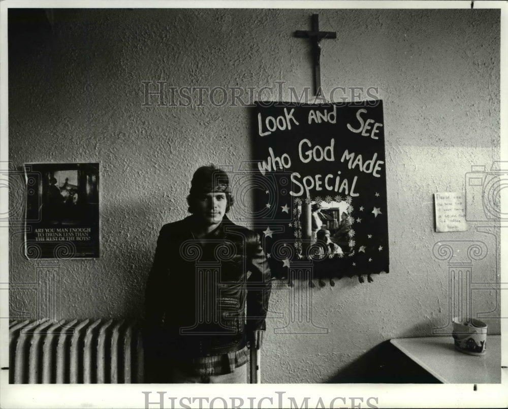 1982 Press Photo Homeless - Historic Images