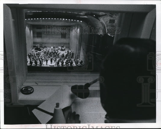 1968 Press Photo WCLV Radio station - cva72600 - Historic Images