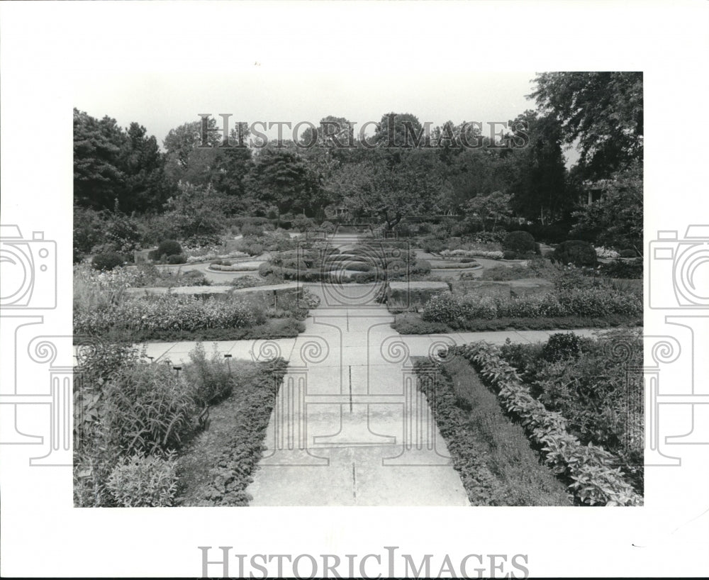 1984 Press Photo Garden Center of Greater Cleveland - Historic Images