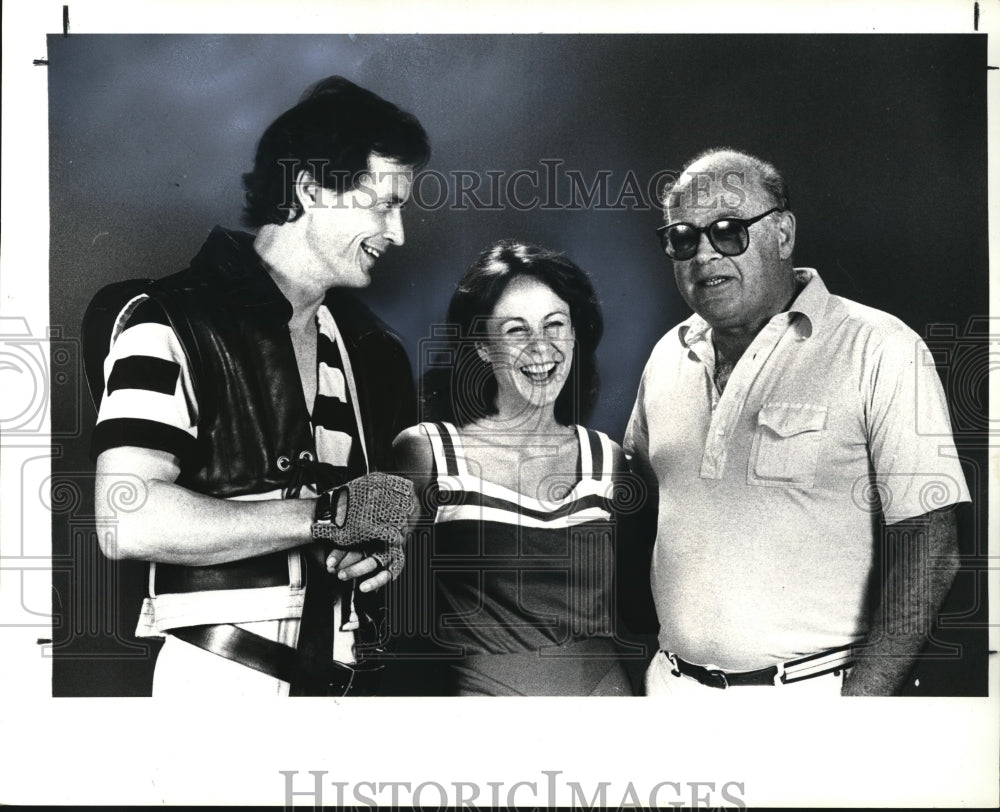 1984 Press Photo Grat Lakes Shakespeare Festival of Schrew Cast. - Historic Images