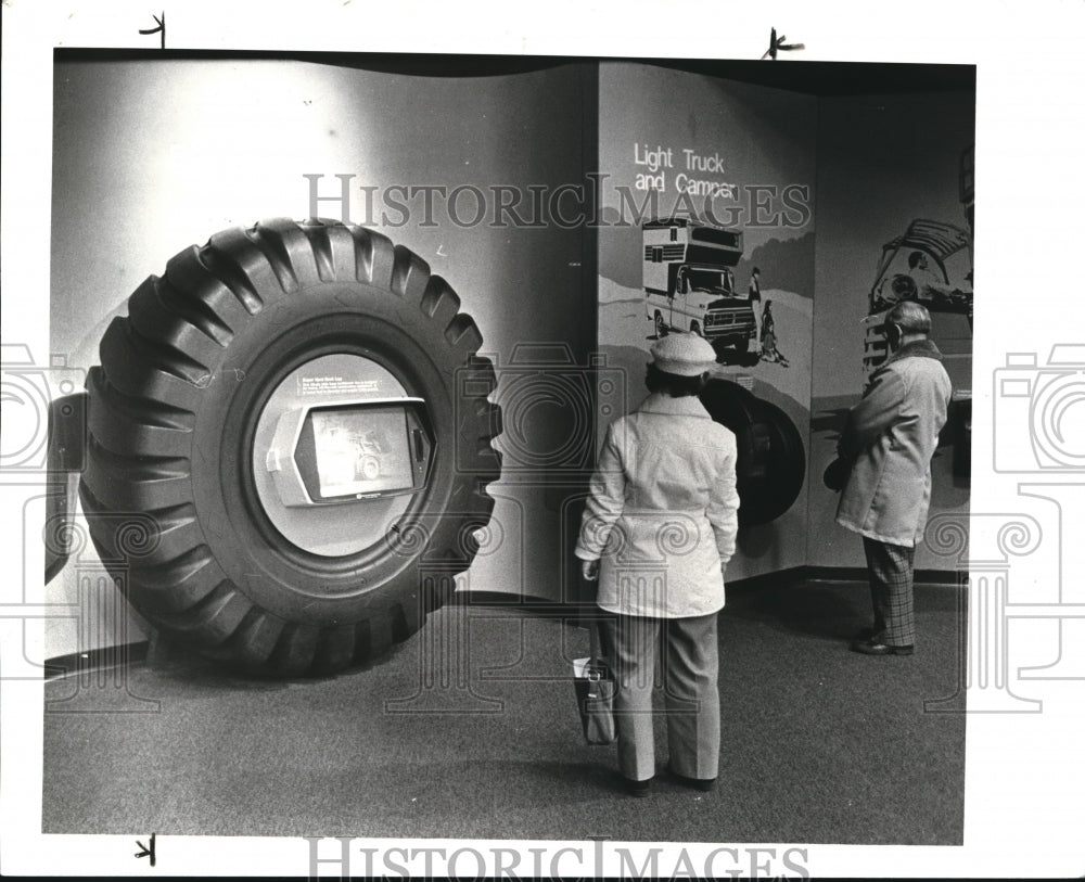 1982 Press Photo Goodyear Tire and Rubber Museum in Akron - Historic Images