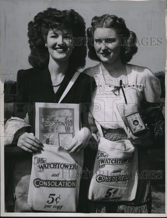 1948, The Sister's from Denver are Pioneers in JW Movement - Historic Images
