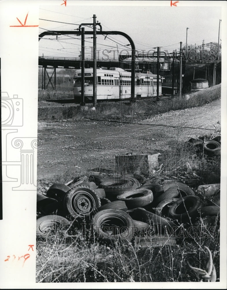 1976 Press Photo The Rapid Transit tracks - Historic Images