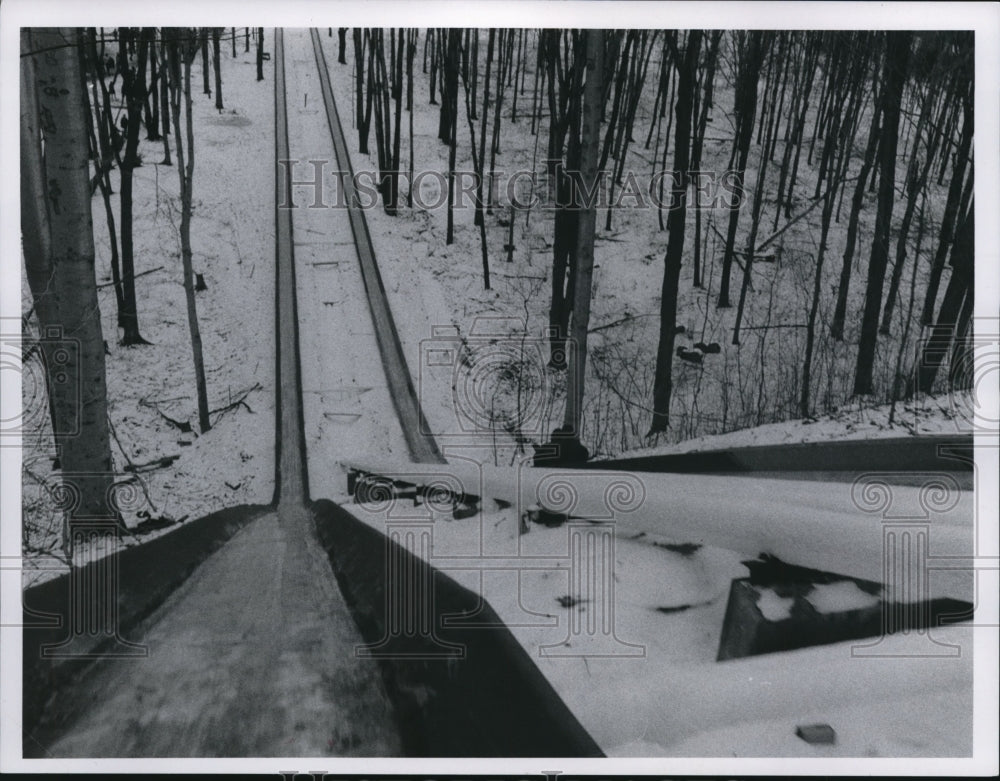 1967 The Rocky River Reservation during Winter  - Historic Images