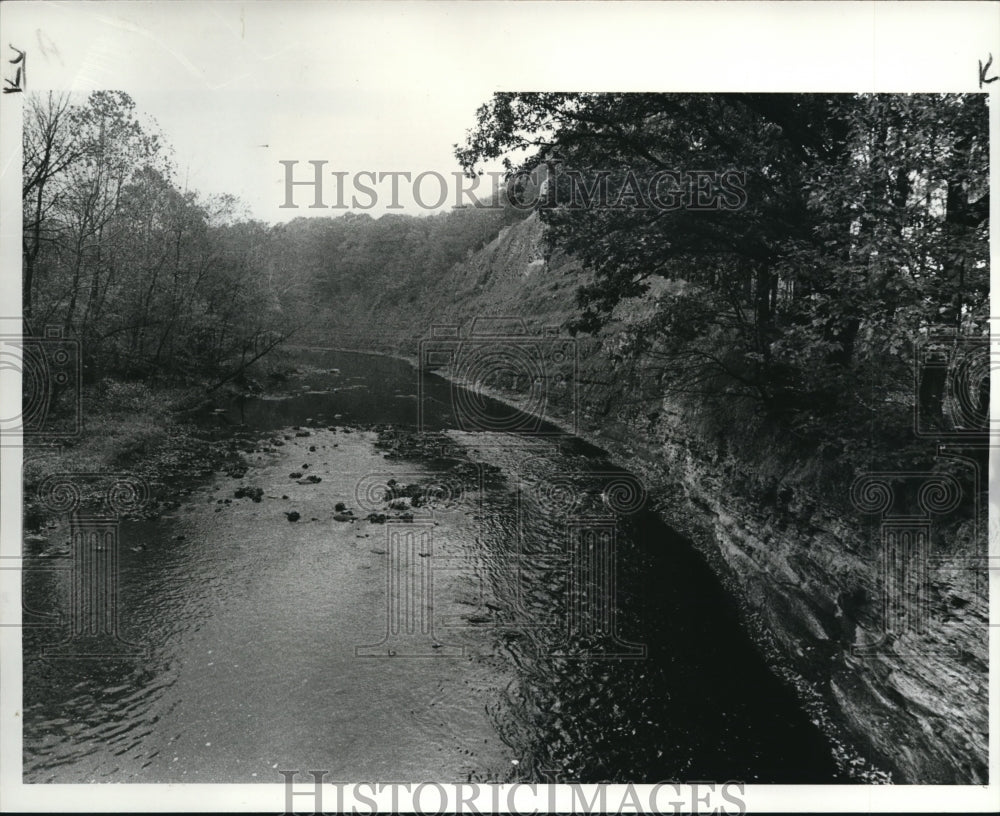 1983 Press Photo The Metro Parks Rocky River - Historic Images