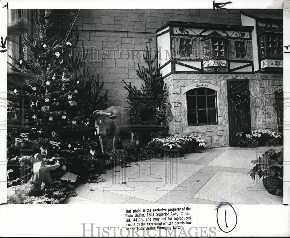 1988 Press Photo Christmas Show  at the Garden Center - Historic Images