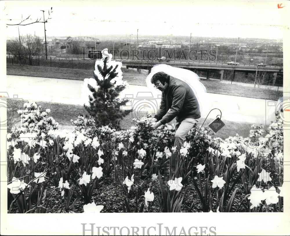 1979 Press Photo Fellows riverside gardens - Historic Images