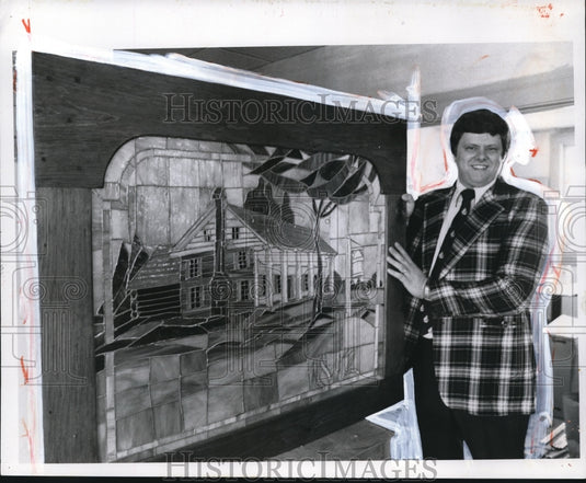 Press Photo Stained Glass - Historic Images