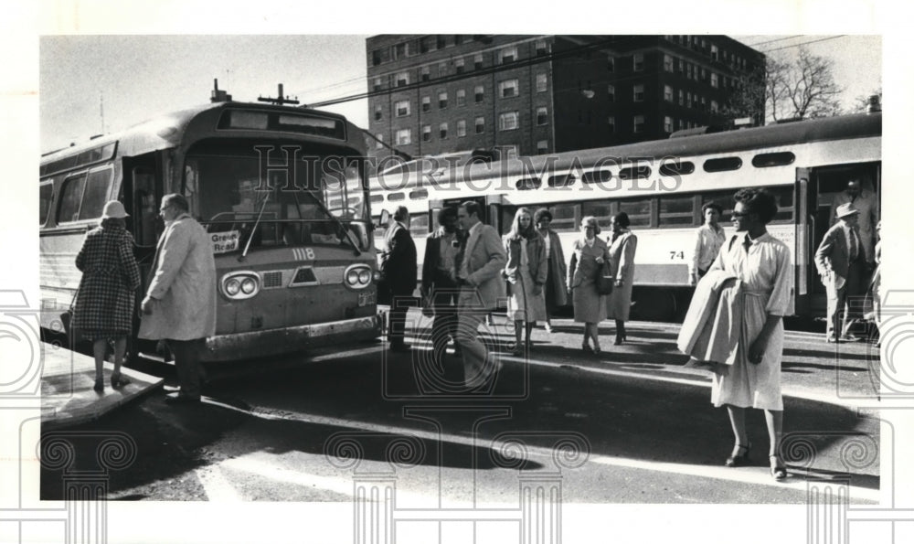 1980 Press Photo Rapid transit, Shaker rapid - Historic Images