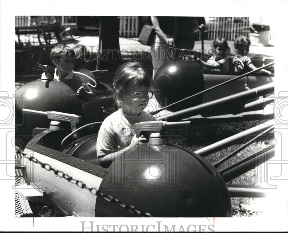 1981 Press Photo Conneaut Lake Park - Historic Images