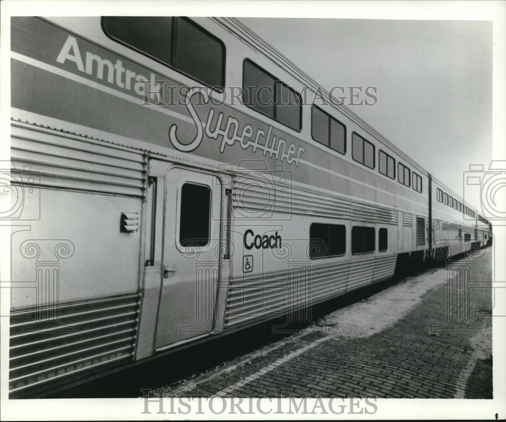 1980 Press Photo Railroads Amtrak - Historic Images