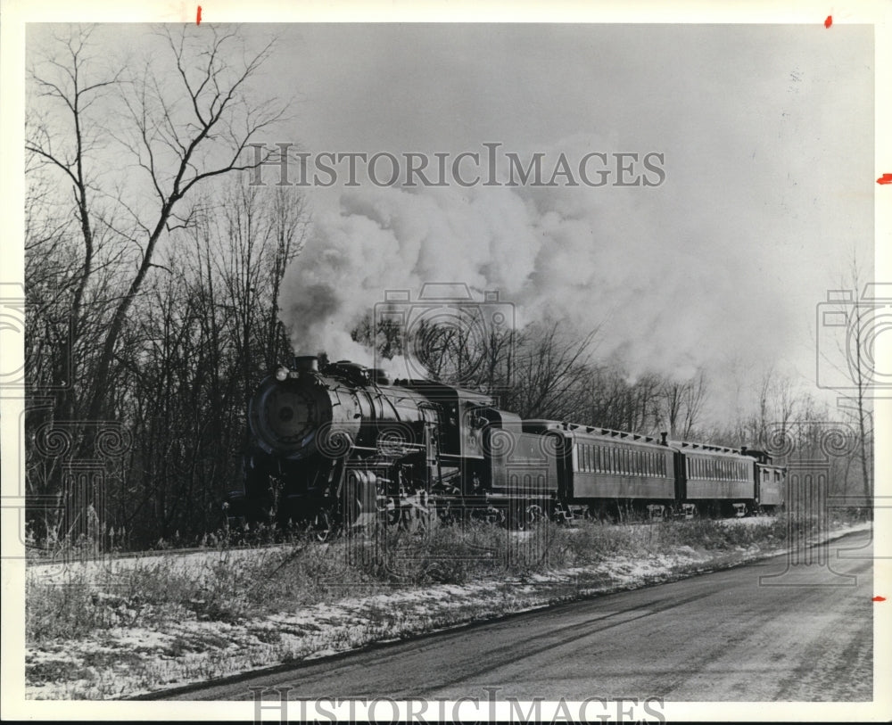 1980 Press Photo Hocking Valley Scenic Railway - Historic Images