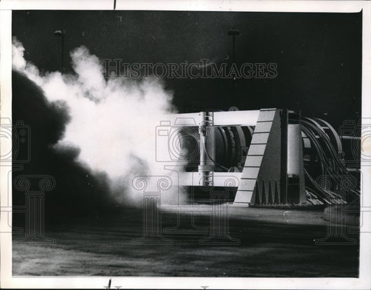 1961 The Solid Fuel Rocket  - Historic Images