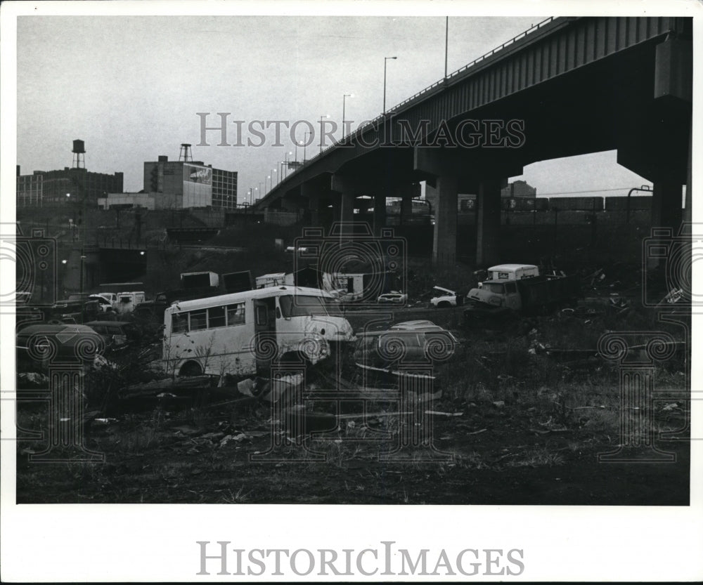 Press Photo Rapid Transit, RTA track conditions - Historic Images