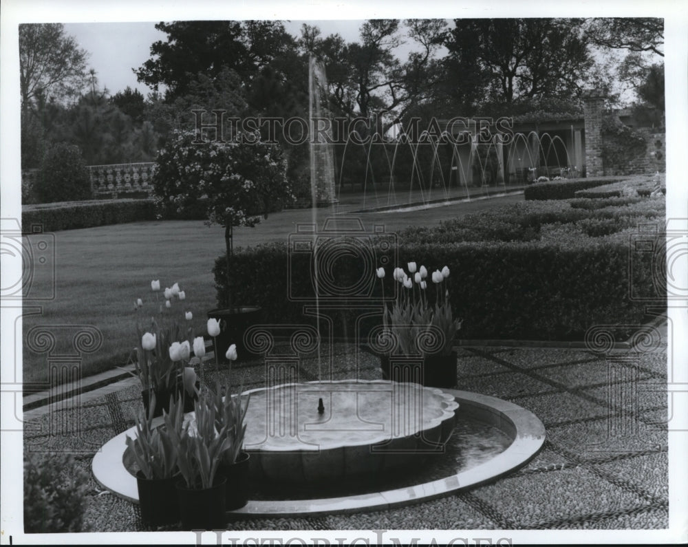 1982 Press Photo Longue Vue house and gardens, America&#39;s exquisite city estates - Historic Images