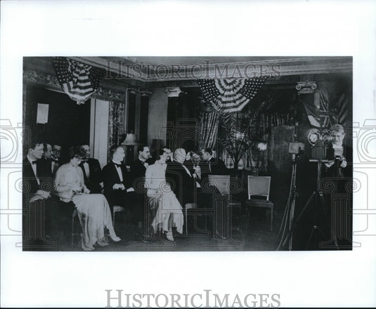 1988 Press Photo The NBC's Inaugural Broadcast - Historic Images