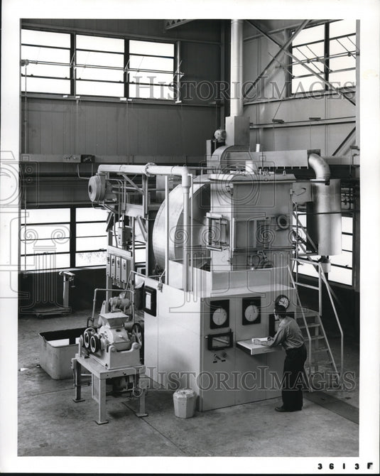 1959 Press Photo With this equipment at Republic Steel Corporation's new - Historic Images