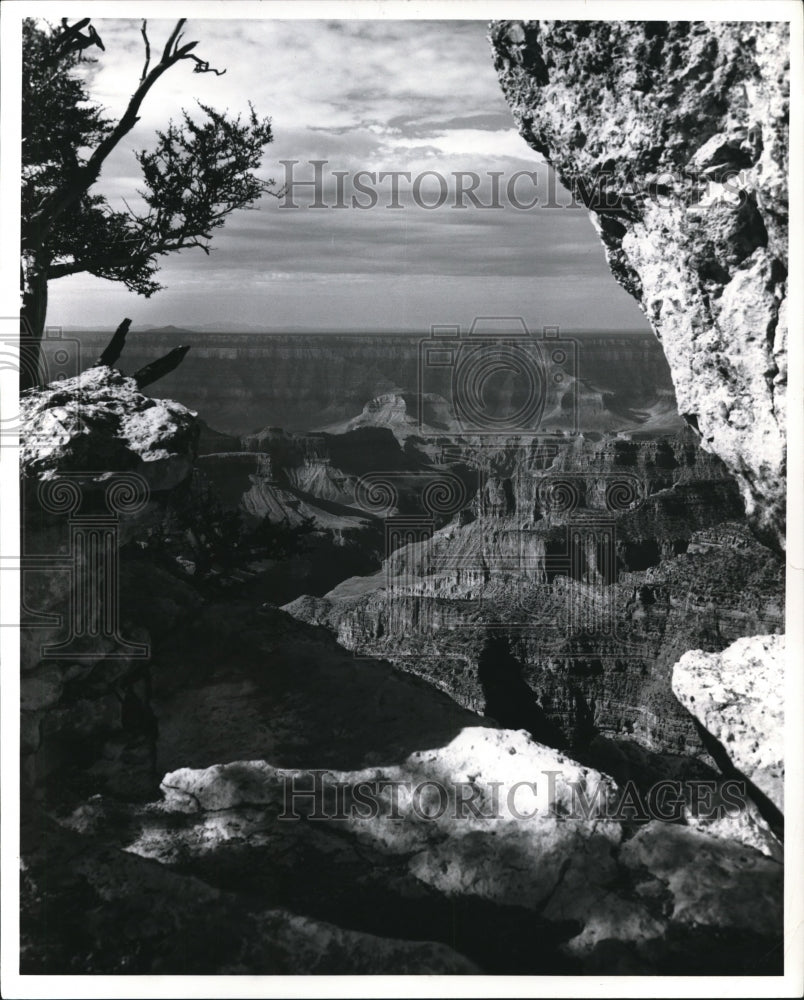 Press Photo The Mammoth Abyss of Grand Canyon - cva74730-Historic Images