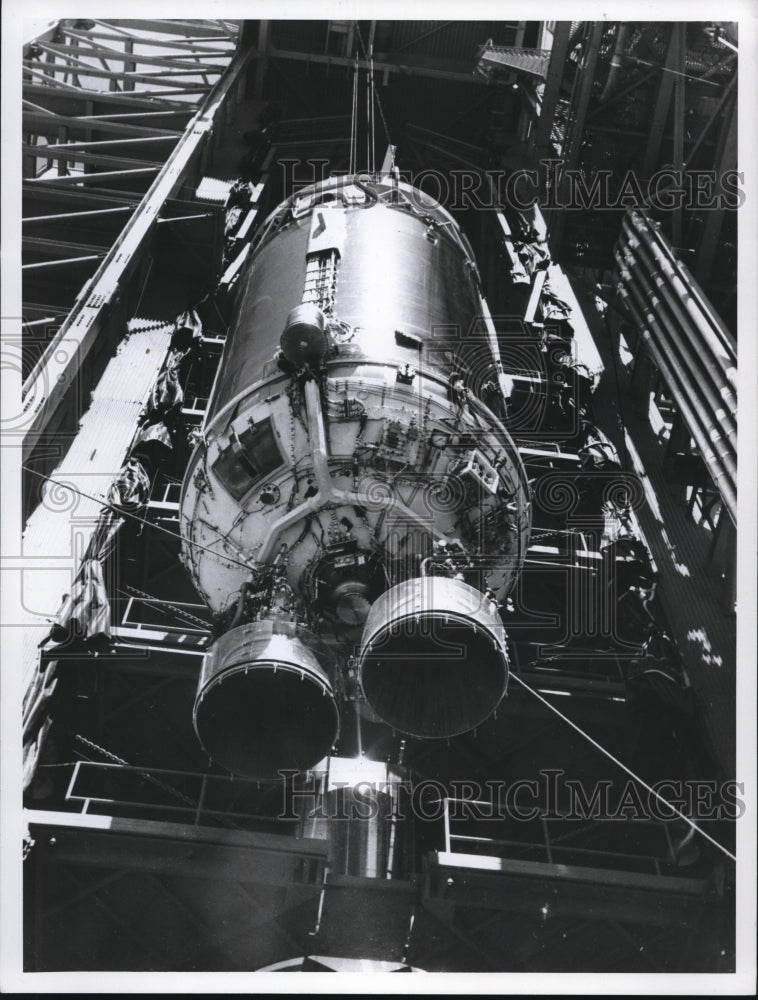 1962 Press Photo The first Centaur second stage to be launched in the near - Historic Images
