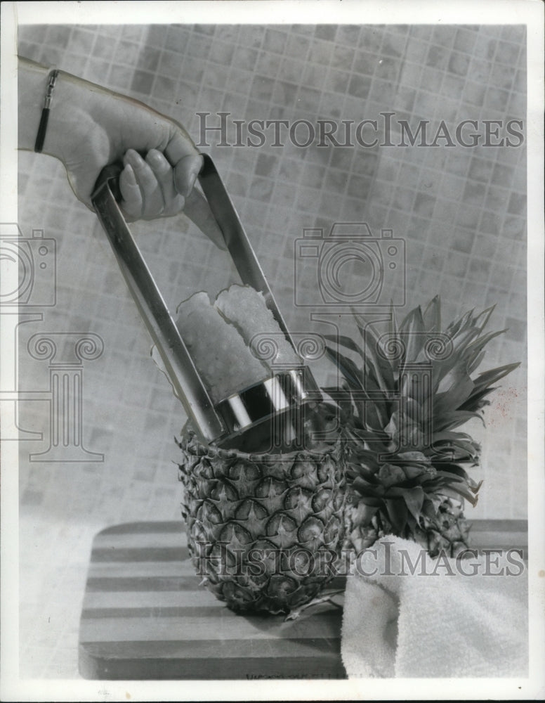 1967 The healthy pineapple fruit  - Historic Images