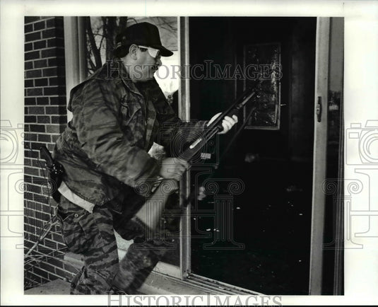 1987 Press Photo Jim Gorman of the State of Ohio Dept of Natural Resources - Historic Images