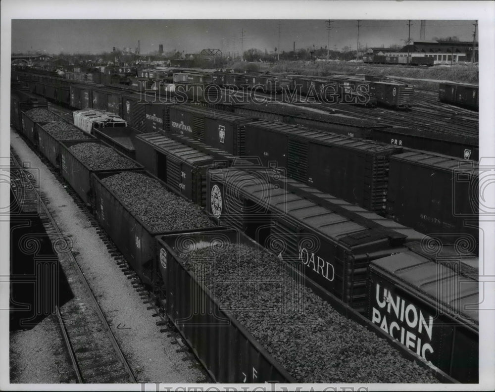 1966 During railroad firemens&#39; strike  - Historic Images