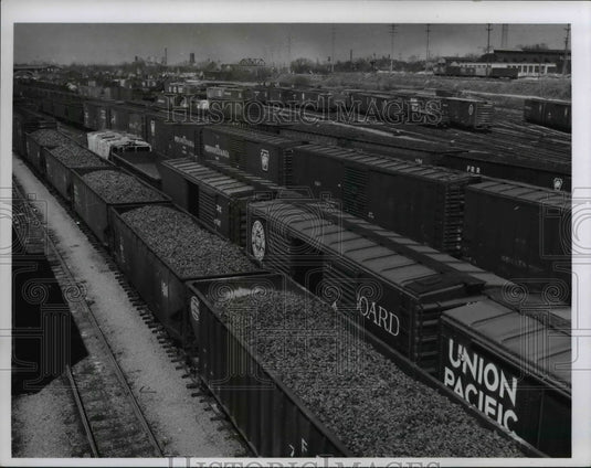 1966 During railroad firemens' strike  - Historic Images