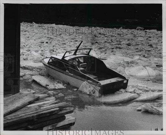 1971 The Eddie's boat in the Rocky River  - Historic Images