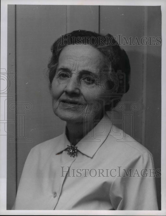 1968 Press Photo Mira Marie Hughes at the Dolly Cashwords - cva76249 - Historic Images