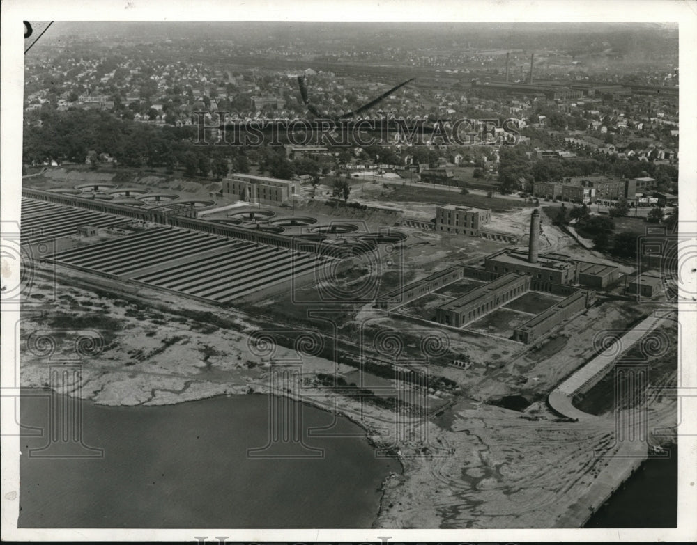 1937 Press Photo Sewage Disposal Plant East 140th - cva76544 - Historic Images