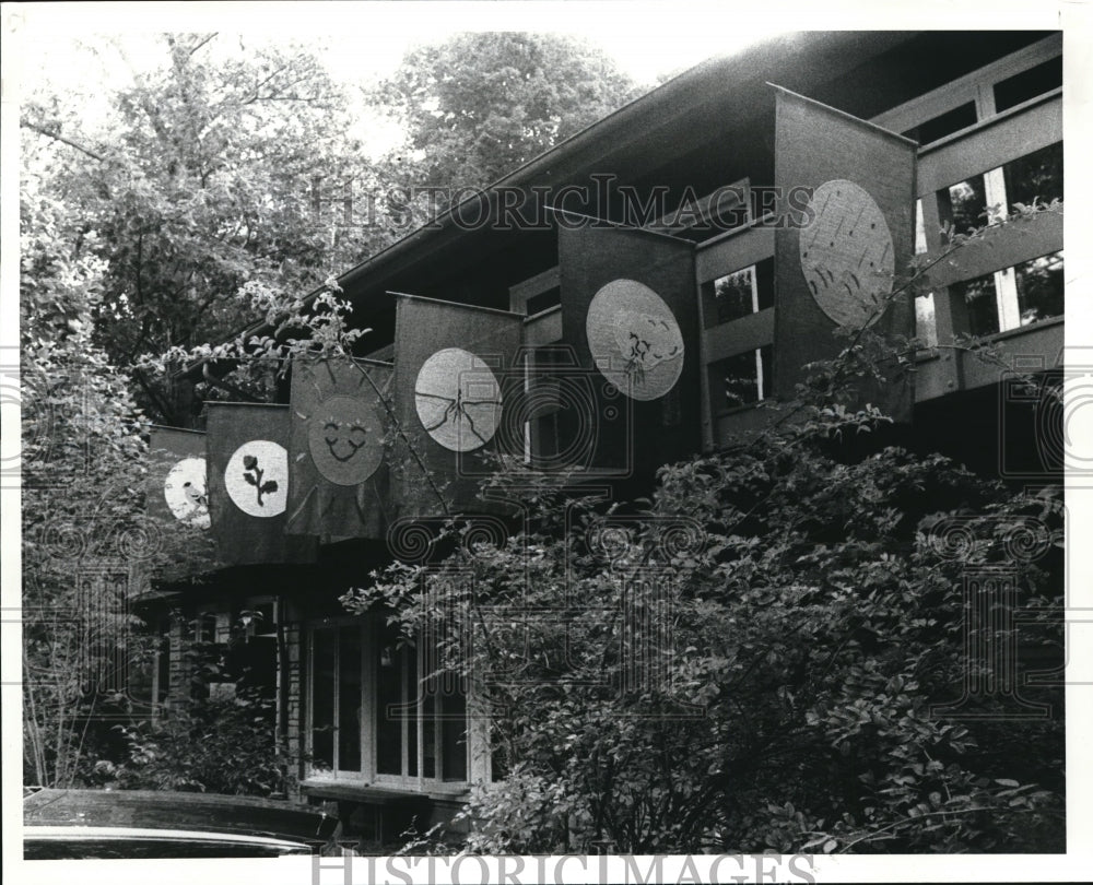 1983 Press Photo  Shaker Lakes Regional Nature Center - Historic Images