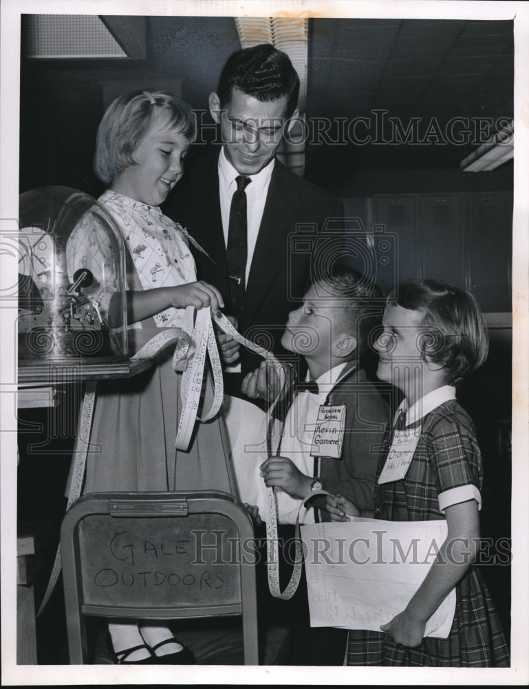 1963 Press Photo Nancy Nelson, James Herchek, Kevin Gamiere and Diane Hercheck - Historic Images