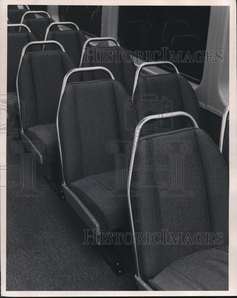 1972 Press Photo New seats in new propersion car - cva76954 - Historic Images