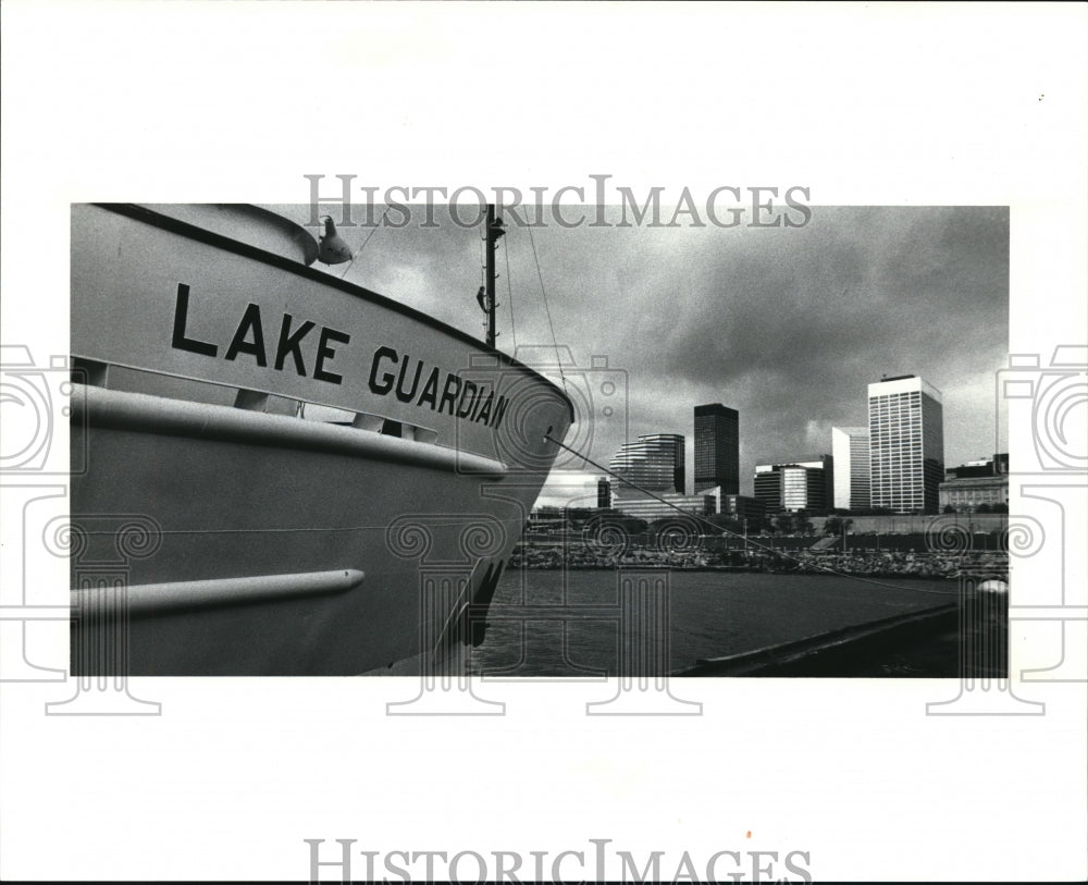1991 Press Photo The Lake Guardian US Environmental Protection Agency&#39;s Research - Historic Images