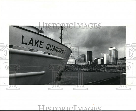 1991 Press Photo The Lake Guardian US Environmental Protection Agency's Research - Historic Images