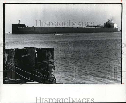 1978 Press Photo Mesabi Miner ore boat by Pickands Mather & Co. - cva77235-Historic Images