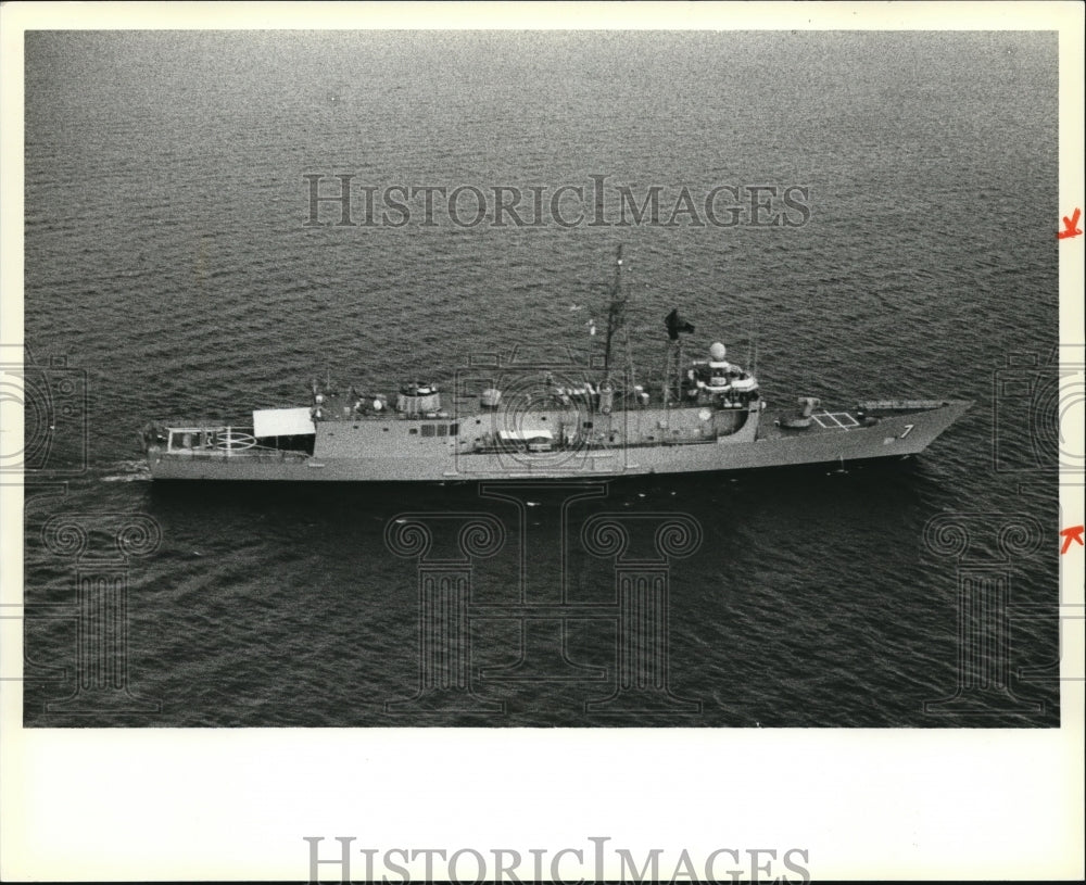 1979 Press Photo USS Oliver Hazard Perry - cva77246 - Historic Images