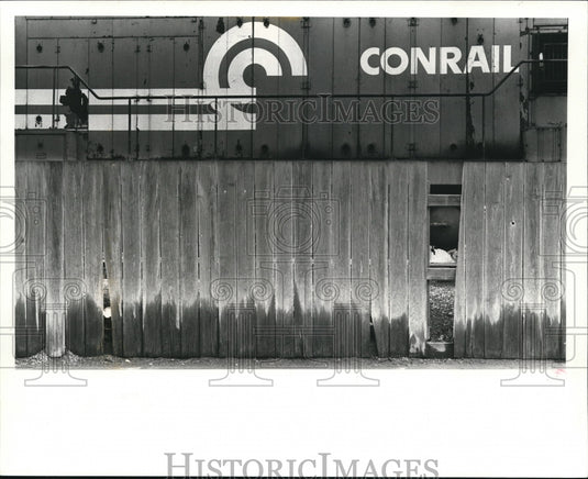 1981 Press Photo Conrail-Collinwood yards - Historic Images