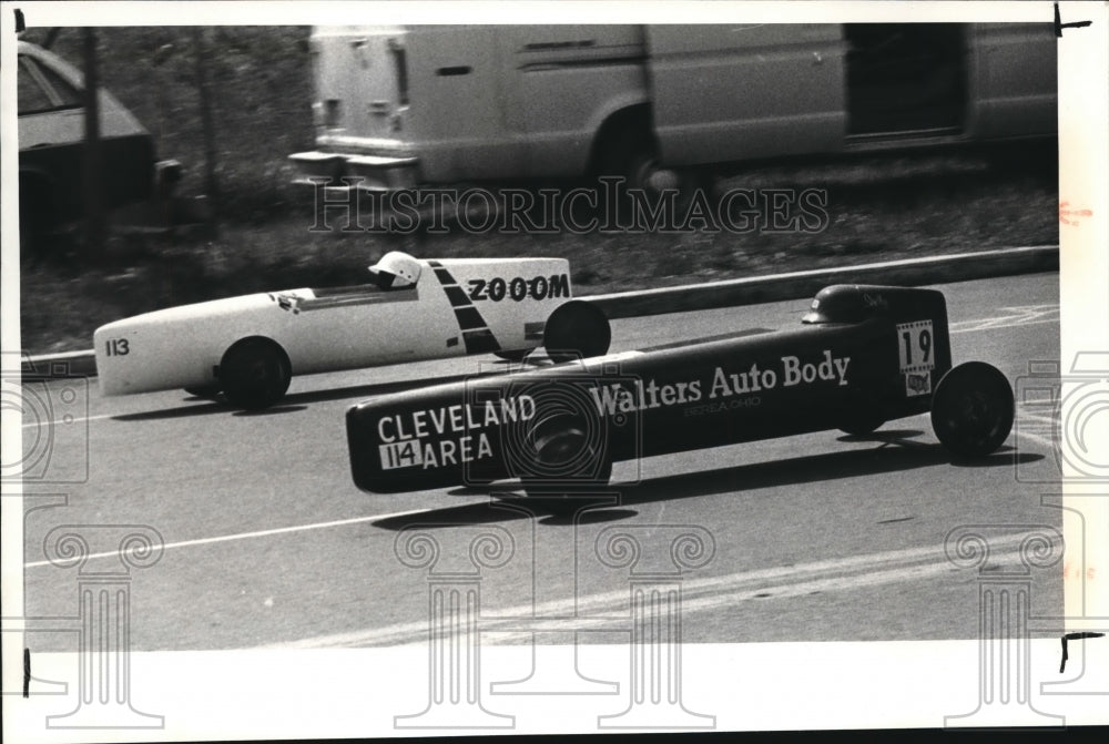 1981 Press Photo Soap box derby - Historic Images