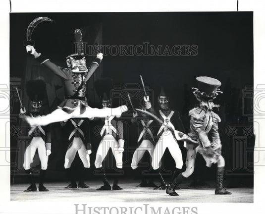 1986 Press Photo Raymond Rodriguez & Joseph Glowik in The Nutcracker - cva77749 - Historic Images