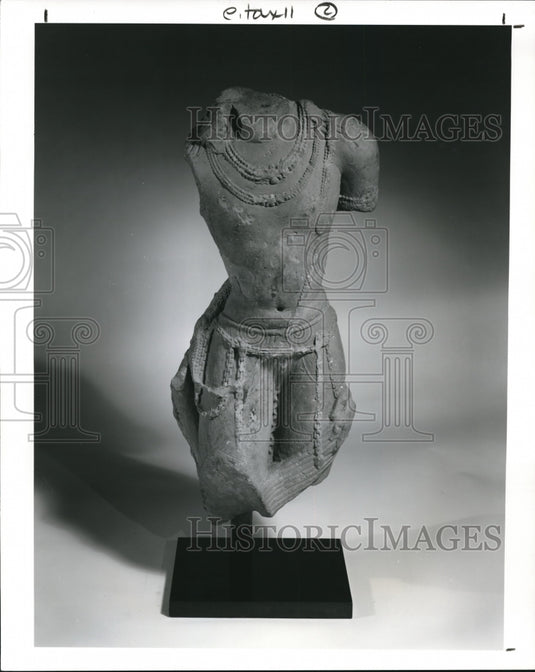 1982 Press Photo Torso of a Bodhisattva Gupta Dynasty - Historic Images