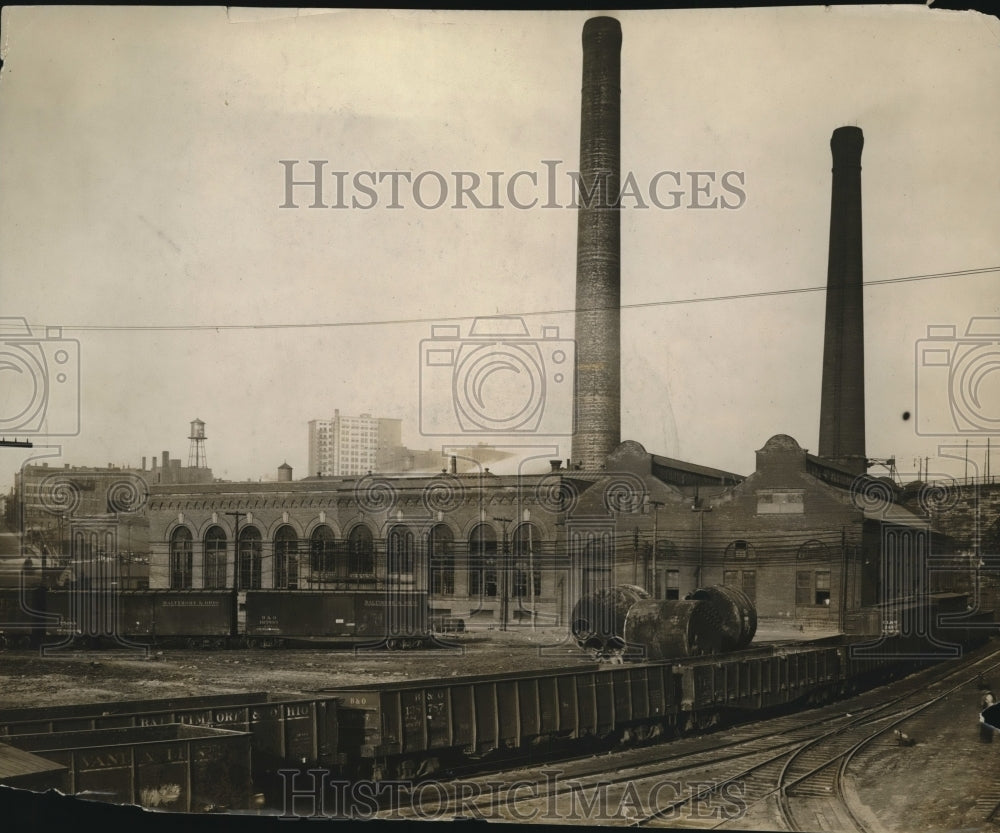 Press Photo The Street Rail Road Power house - cva78455 - Historic Images