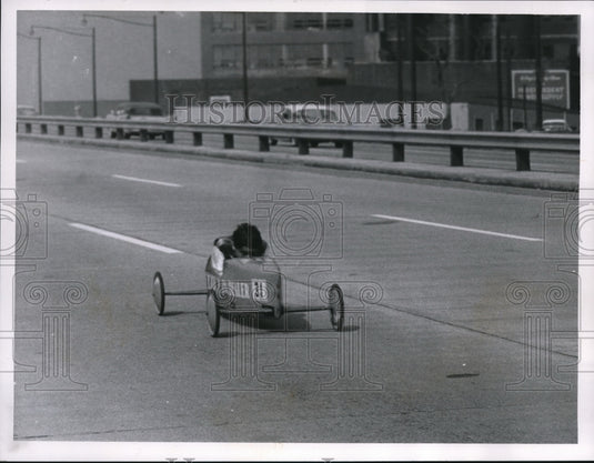 1962 Press Photo The soap box derby race test run - cva78547 - Historic Images