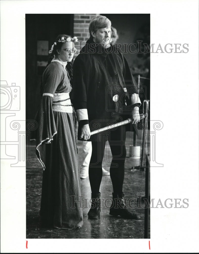 1986 Press Photo Society for Creative Anachronism - Historic Images