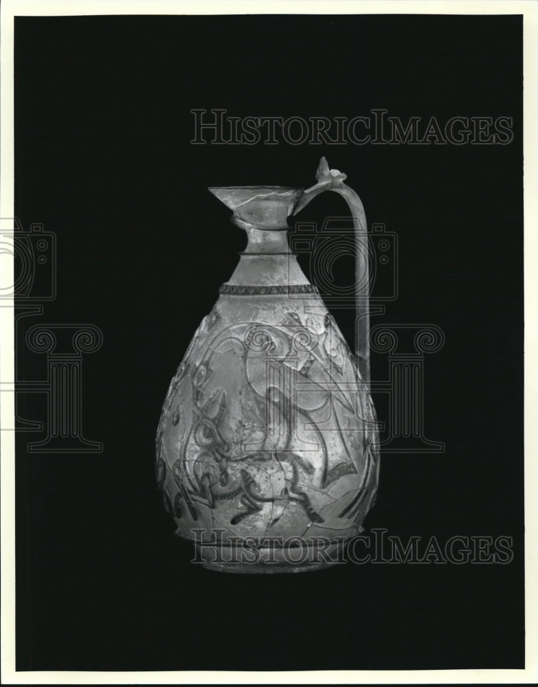 1985 Press Photo The Corning Ewer at the Corning Museum of Glass - Historic Images