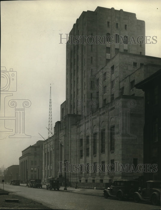 1961 Press Photo Criminal Court on Payne Ave.The Police Station in background - Historic Images